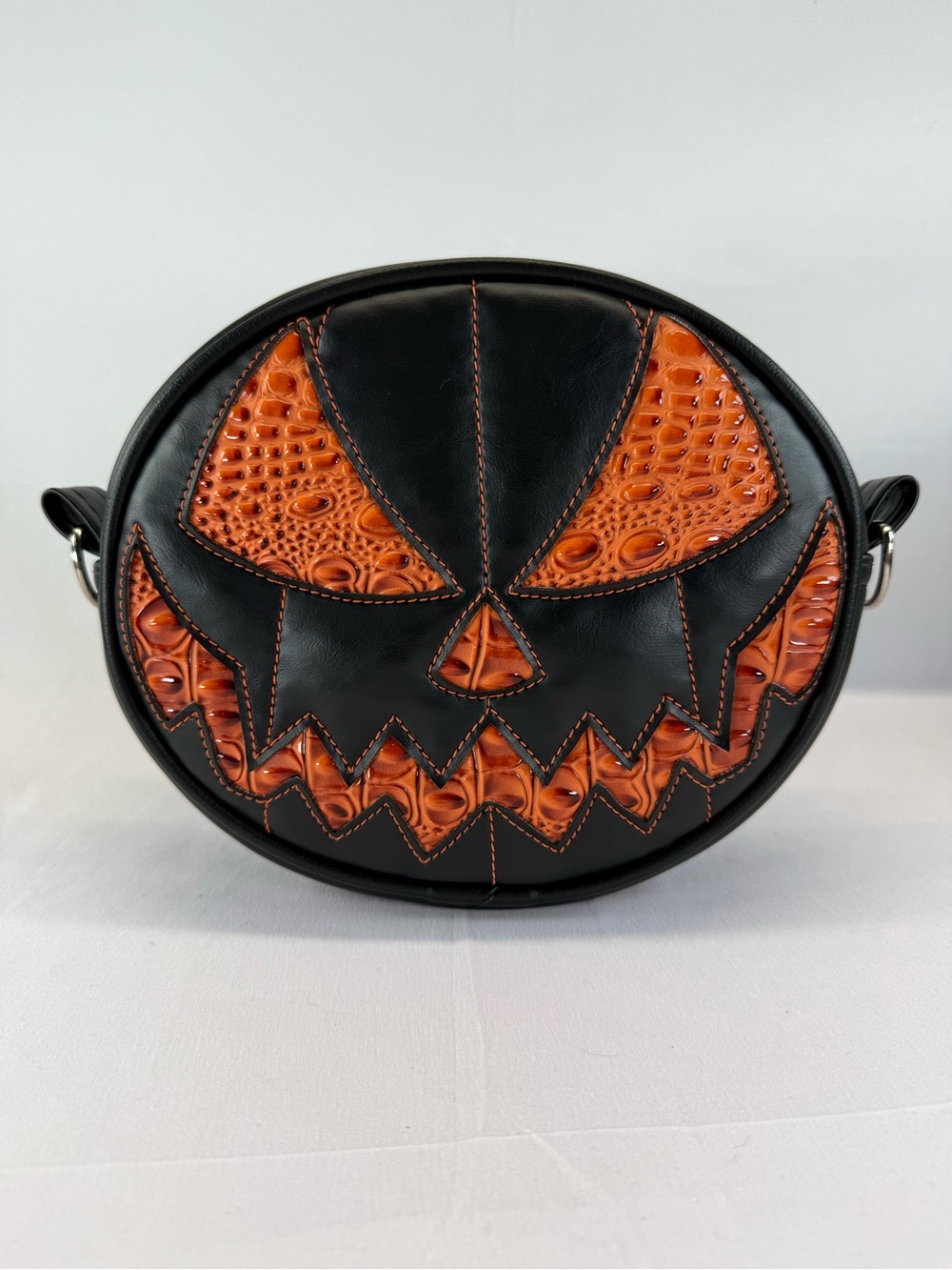 Love Pain and Stitches Pumpkin Crossbody